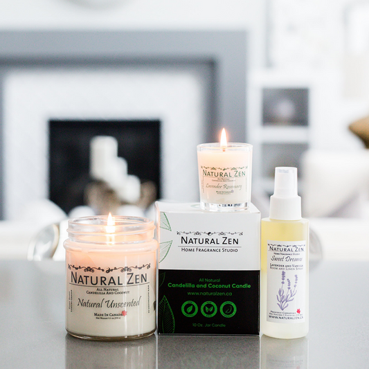 Natural Candelilla and Coconut Candles