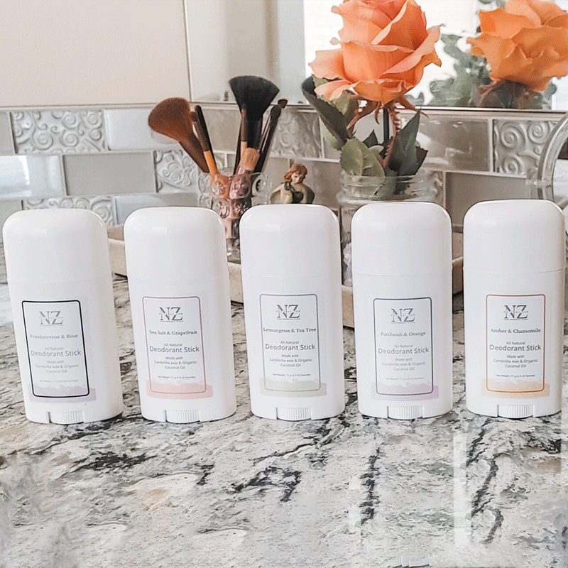 A natural deodorant that actually works! Ditch your toxic deodorant - this is the one you’ve been looking for. Our deodorant is designed to give you the feeling of freshness and confidence. (The best way to start any day!) Our unique Candelilla and Coconut Deodorant is made with only four skin nourishing ingredients